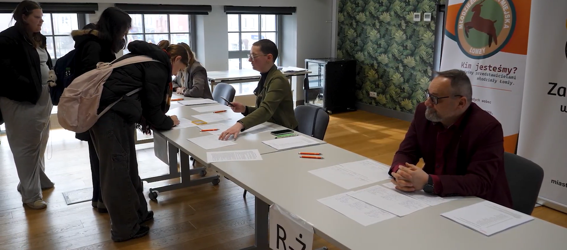 Młodzi wybierają – piąta kadencja Młodzieżowej Rady Miasta w Łomży - [VIDEO]