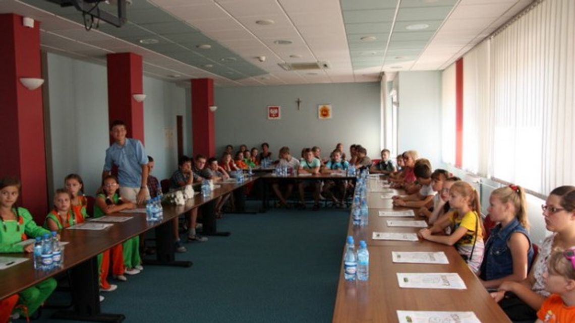 Młodzież z Gorek odwiedziła ratusz