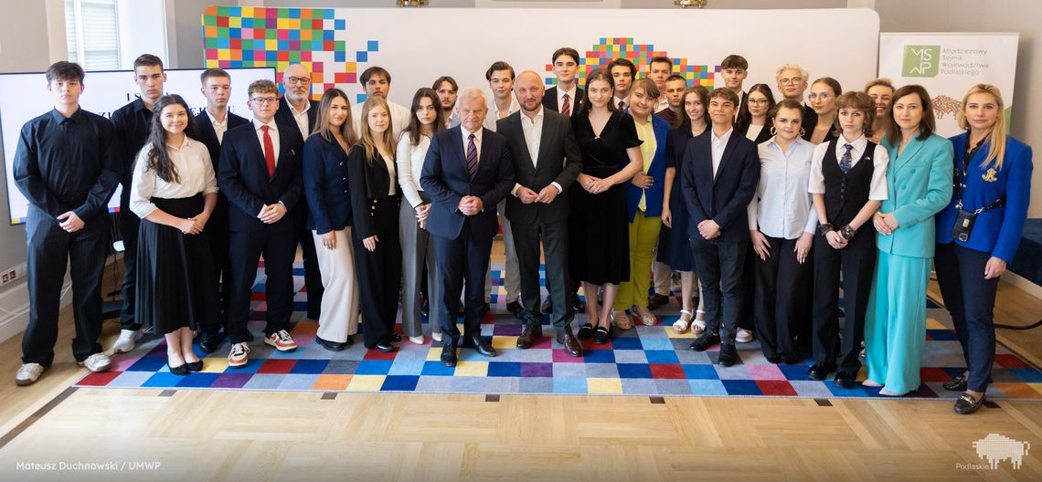 Młodzieżowy Sejmik Województwa Podlaskiego rozpoczął piątą kadencję