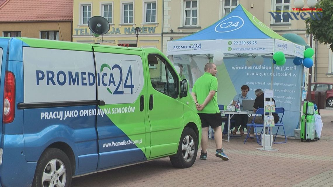 Mobilna rekrutacja z Promedica 24 - praca za granicą dla opiekunów osób starszych - VIDEO