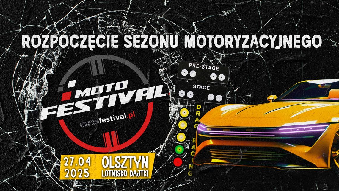 Moto Festival Olsztyn 2025 już 27 kwietnia na lotnisku Dajtki w Olsztynie [VIDEO]