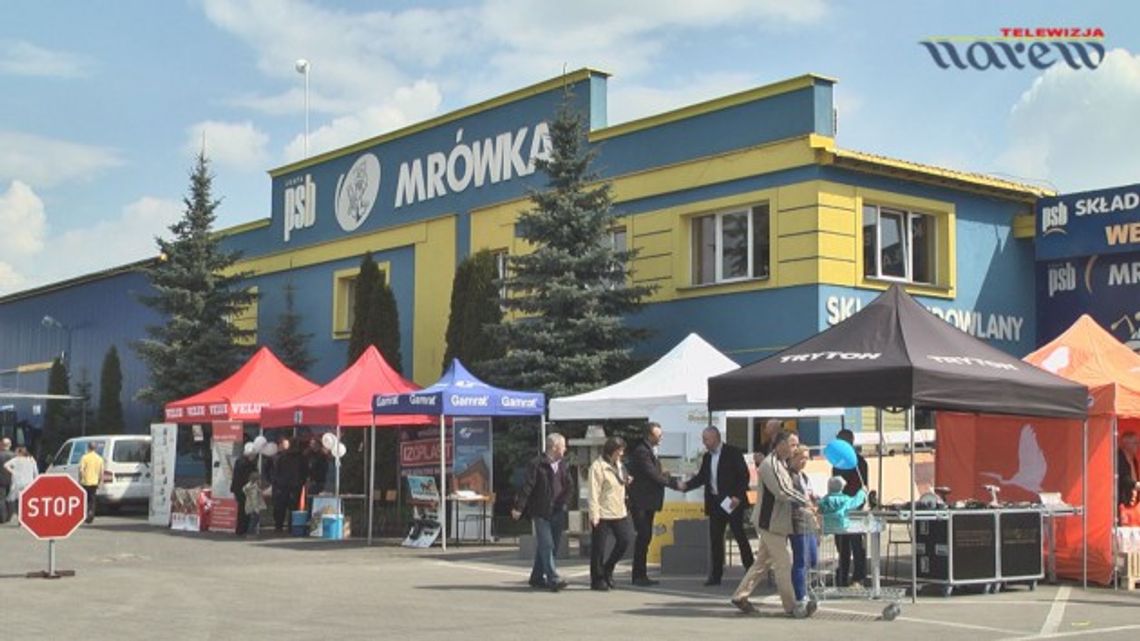 Mrówka Łomża -  kiermasz budowlano-ogrodowy - VIDEO