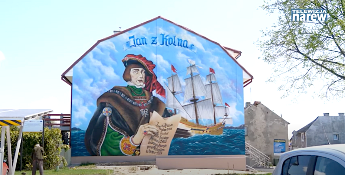 Mural legendarnego Jana z Kolna już odsłonięty [VIDEO]  