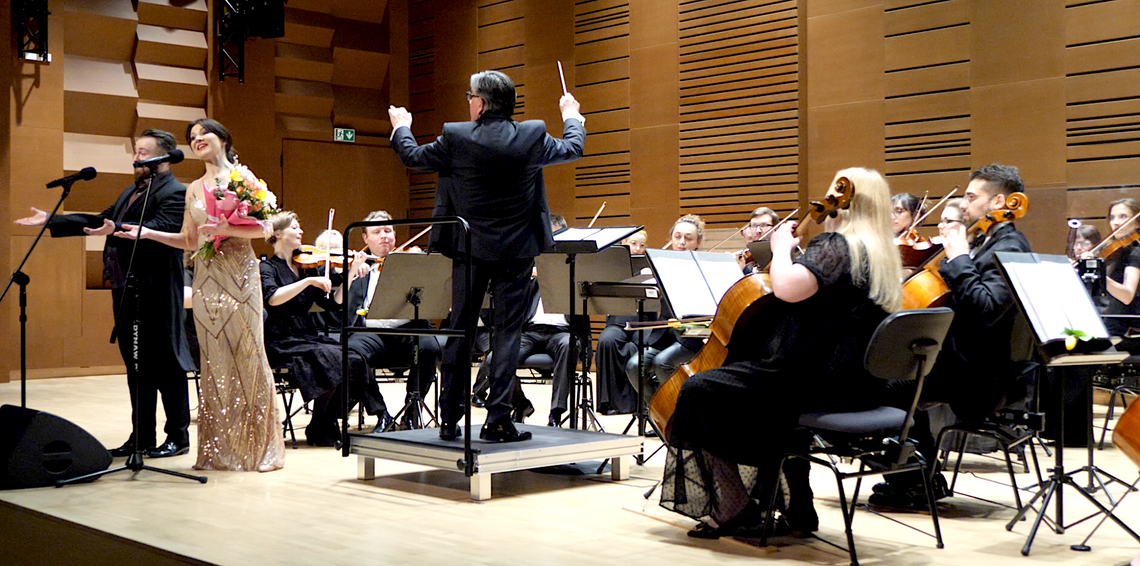 Muzyczne życzenia dla Pań w Filharmonii Kameralnej w Łomży [VIDEO]