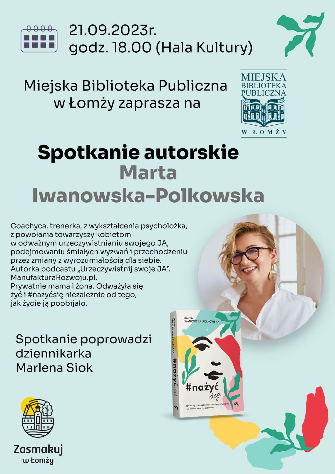 #Nażyć się - Spotkanie autorskie z Martą Iwanowską-Polkowską
