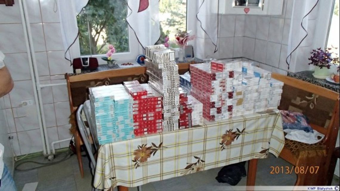 Nielegalne papierosy i alkohol