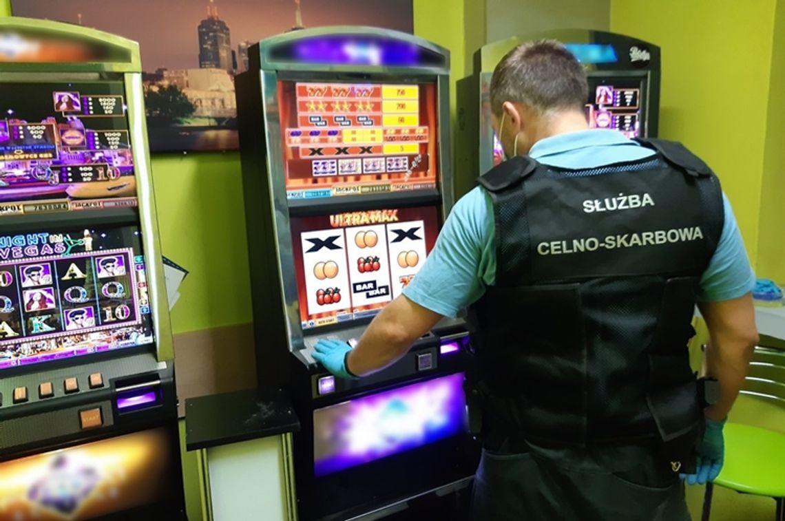 Nielegalny salon gier hazardowych w Ostrołęce zlikwidowany