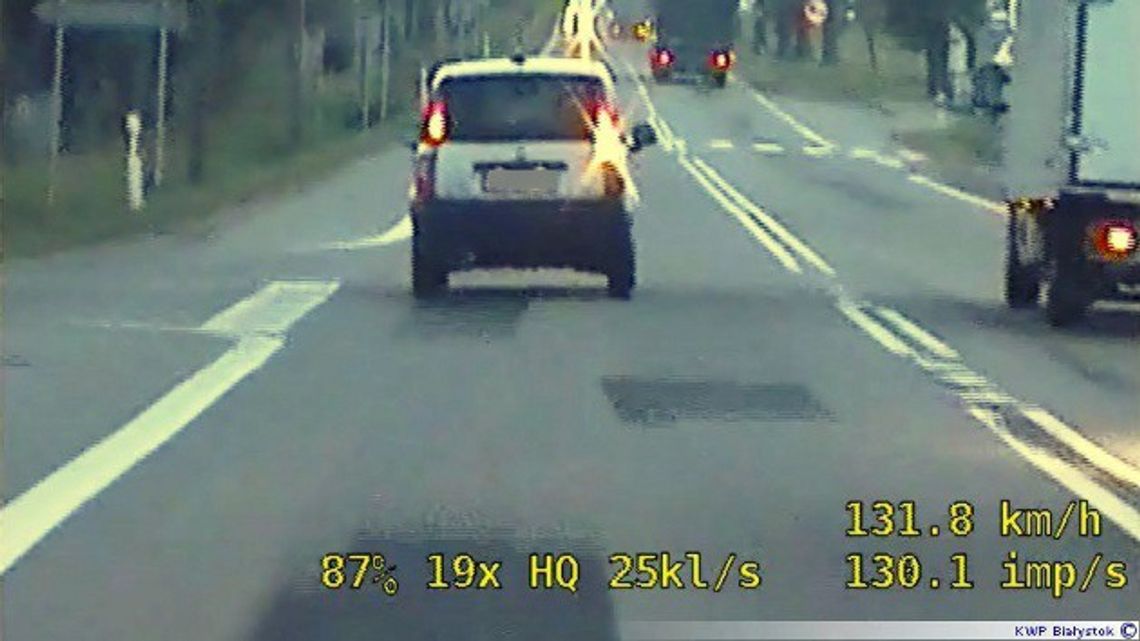 Nieodpowiedzialny kierowca stracił prawo jazdy