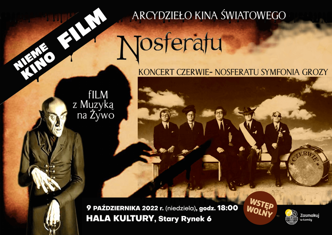 "Nosferatu Symfonia Grozy" w Hali Kultury