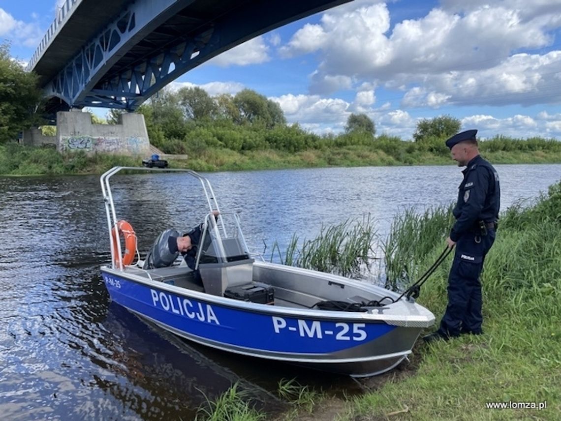 Nowa łódź dla łomżyńskiej policji [FOTO] 
