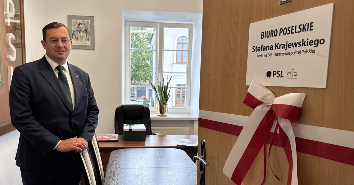 Otwarcie biura poselskiego Stefana Krajewskiego w Łomży [VIDEO]