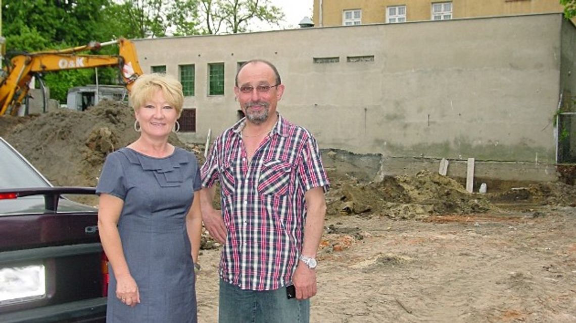 Nowe budynki w centrum Łomży