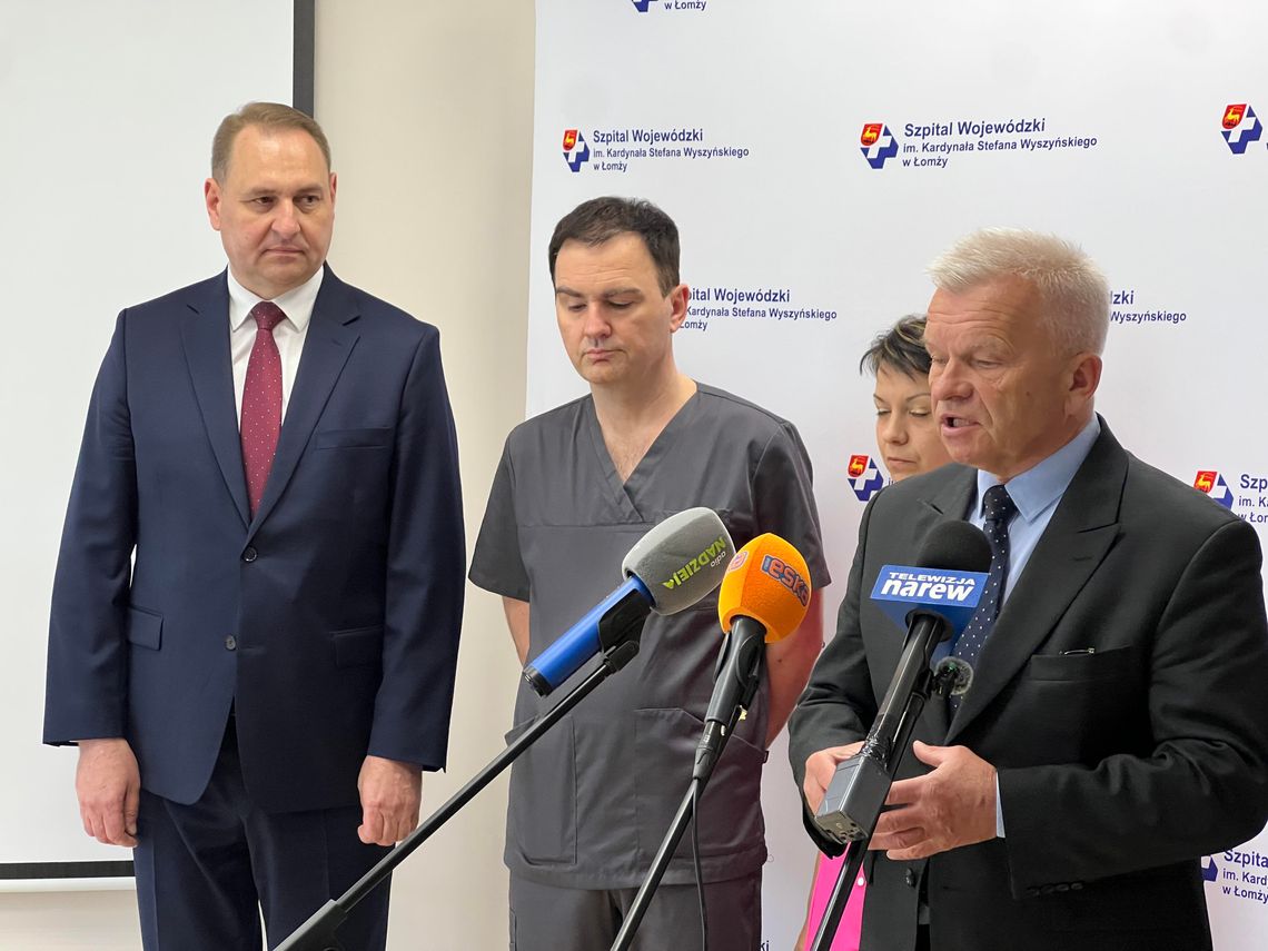 Nowoczesna gastroenterologia w Łomży. Szpital Wojewódzki wzmacnia pion chorób wewnętrznych dzięki środkom z KPO - [VIDEO]