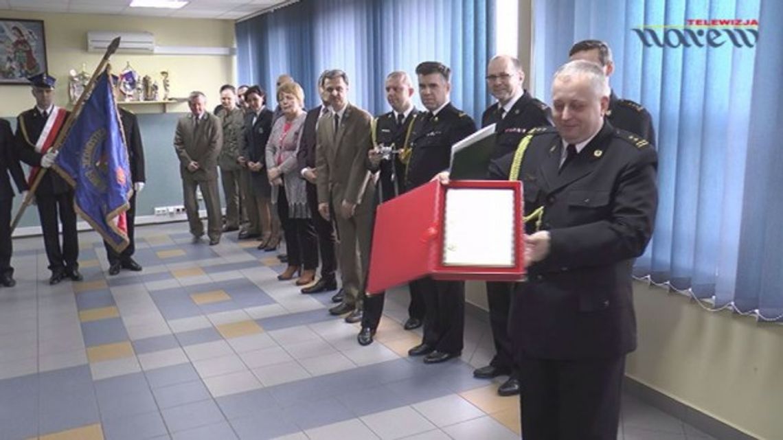 Nowy Komendant PSP w Łomży - VIDEO Nowy Komendant PSP w Łomży - VIDEO