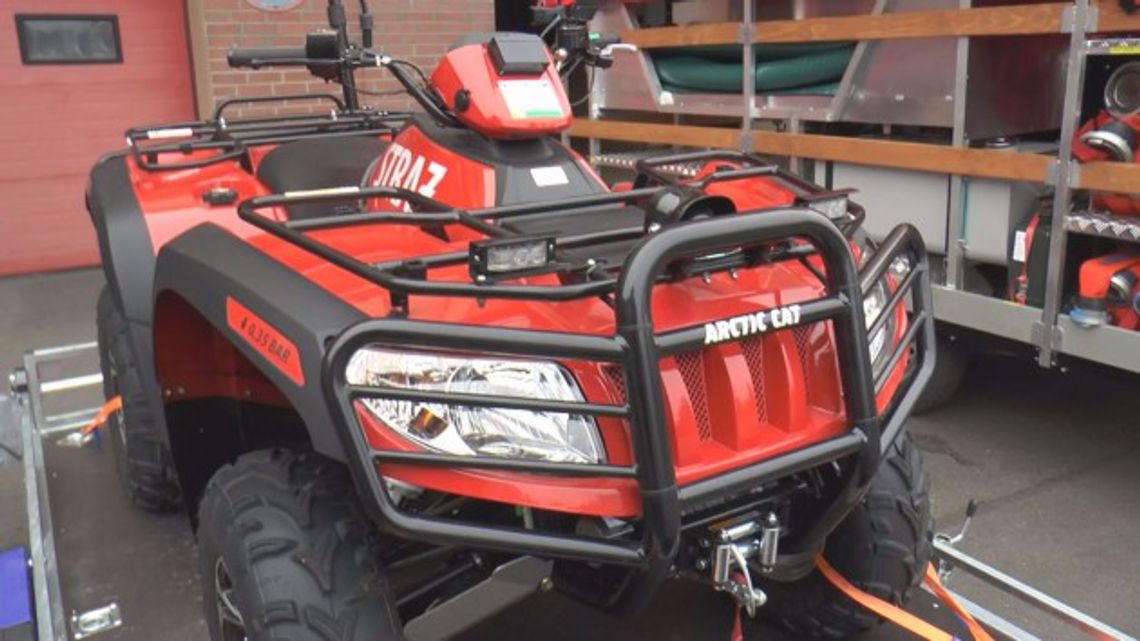 Nowy sprzęt dla PSP w Łomży - VIDEO