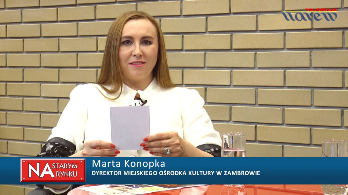 O atrakcjach Zambrowa z Martą Konopką, dyrektor zambrowskiego MOK - Na Starym Rynku