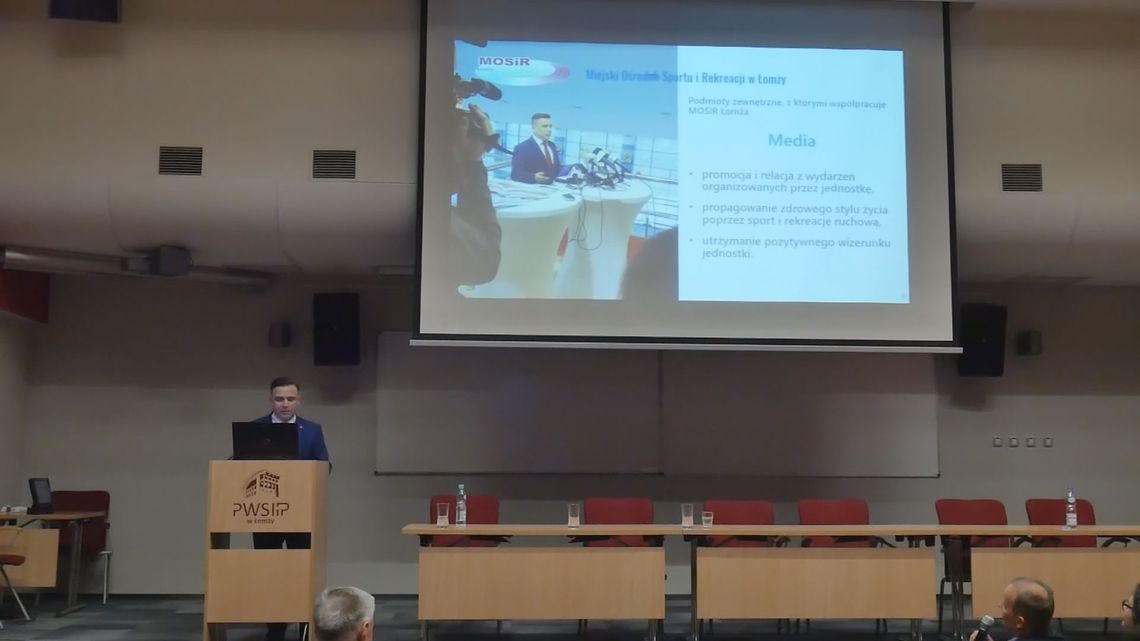O sporcie, zdrowiu i edukacji w PWSIiP w Łomży [VIDEO] 