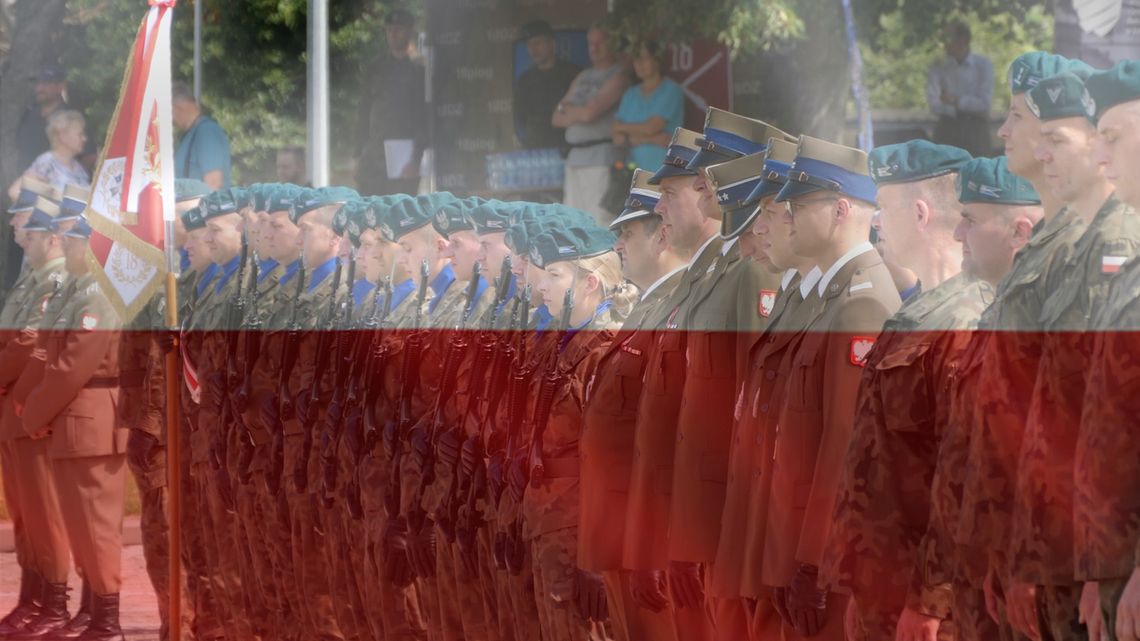 Obchody Święta Wojska Polskiego i 18 Pułku Logistycznego - [VIDEO]