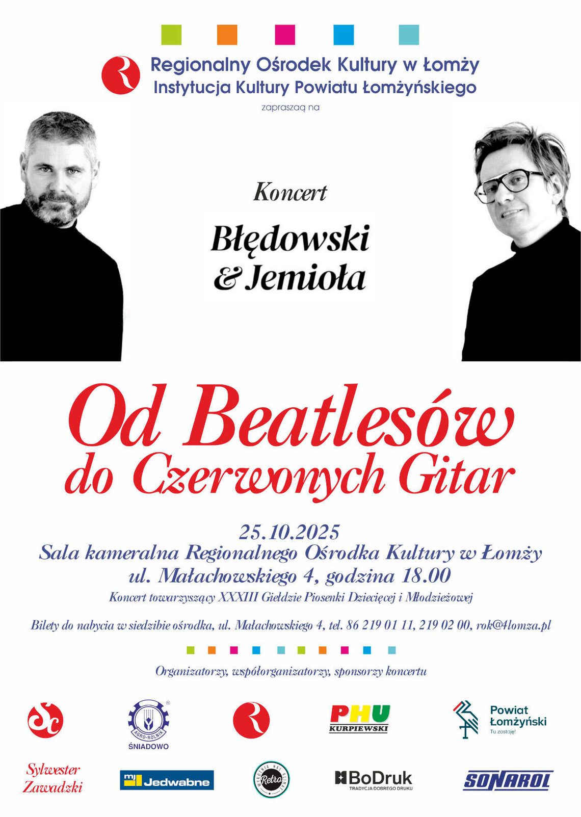 Od Beatlesów do Czerwonych Gitar - Błędowski & Jemioła koncert