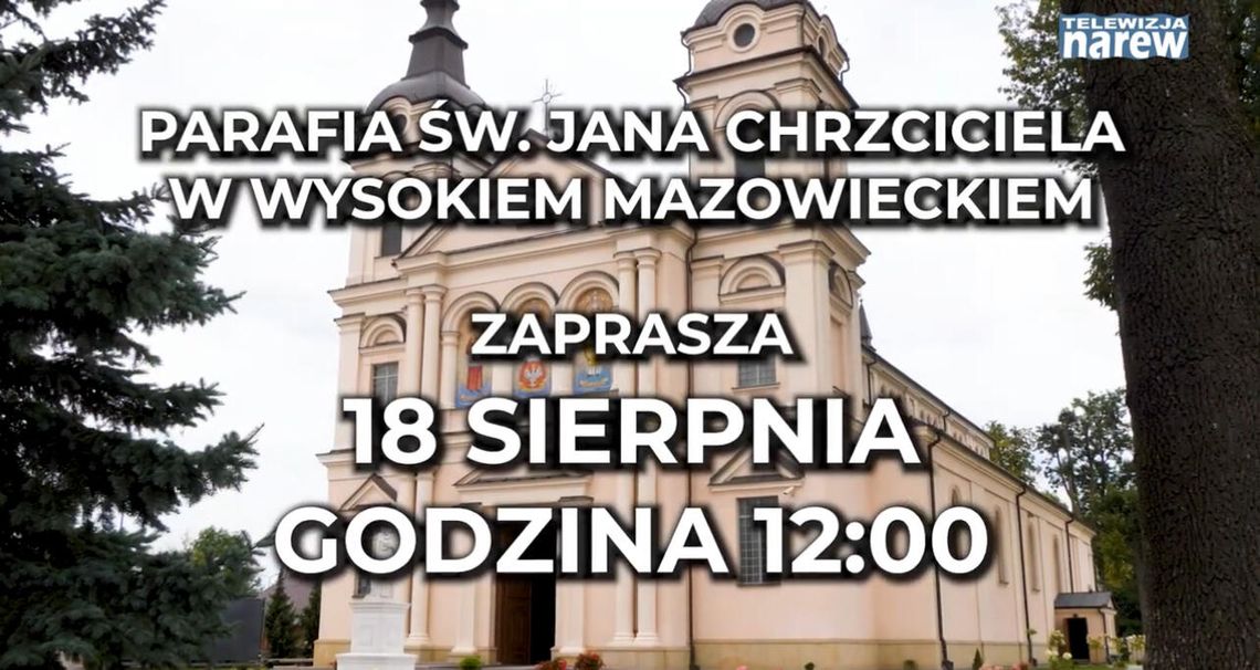 Odpust Św. Rocha w Parafii Św. Jana Chrzciciela zaprasza na odpust - [VIDEO]