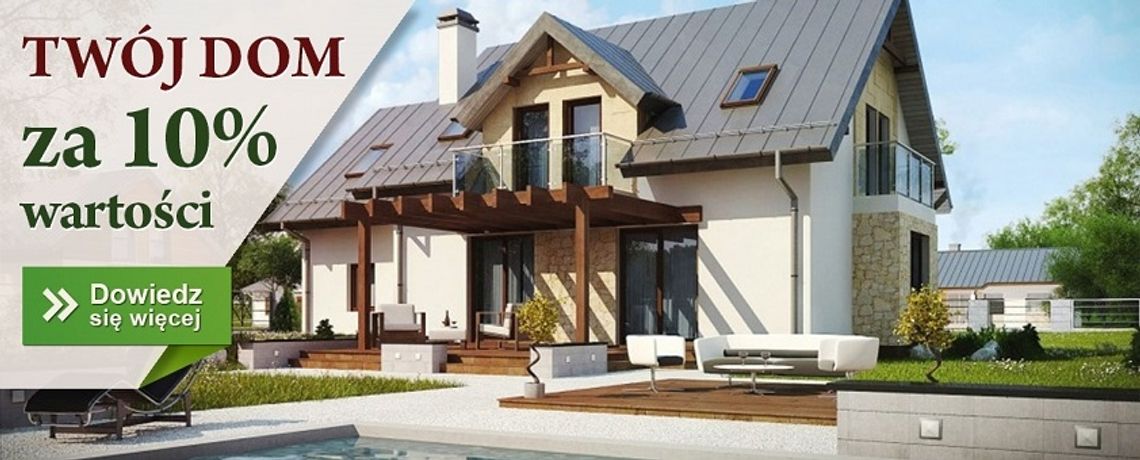 Okazja! Wpłać 10% ceny i zacznij budować nowy dom Okazja! Wpłać 10% ceny i zacznij budować nowy dom