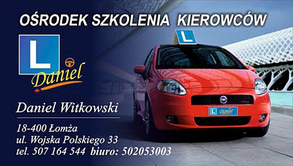 Ośrodek Szkolenia Kierowców Daniel Witkowski 