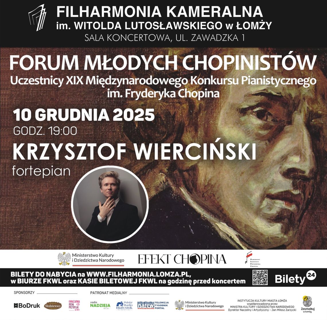 Ostatnie Forum Młodych Chopinistów w łomżyńskiej Filharmonii Kameralnej