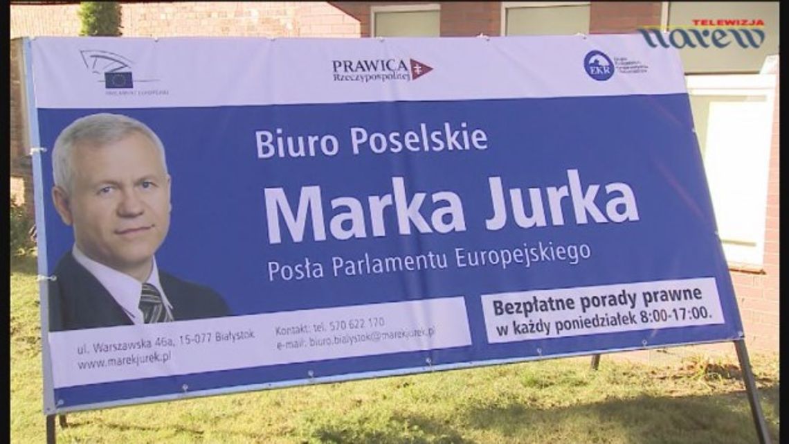 Otwarcie biura poselskiego Marka Jurka w Białymstoku - VIDEO