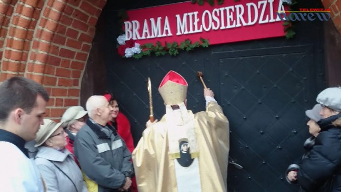 Otwarcie Bramy Miłosierdzia w Diecezji Łomżyńskiej - VIDEO