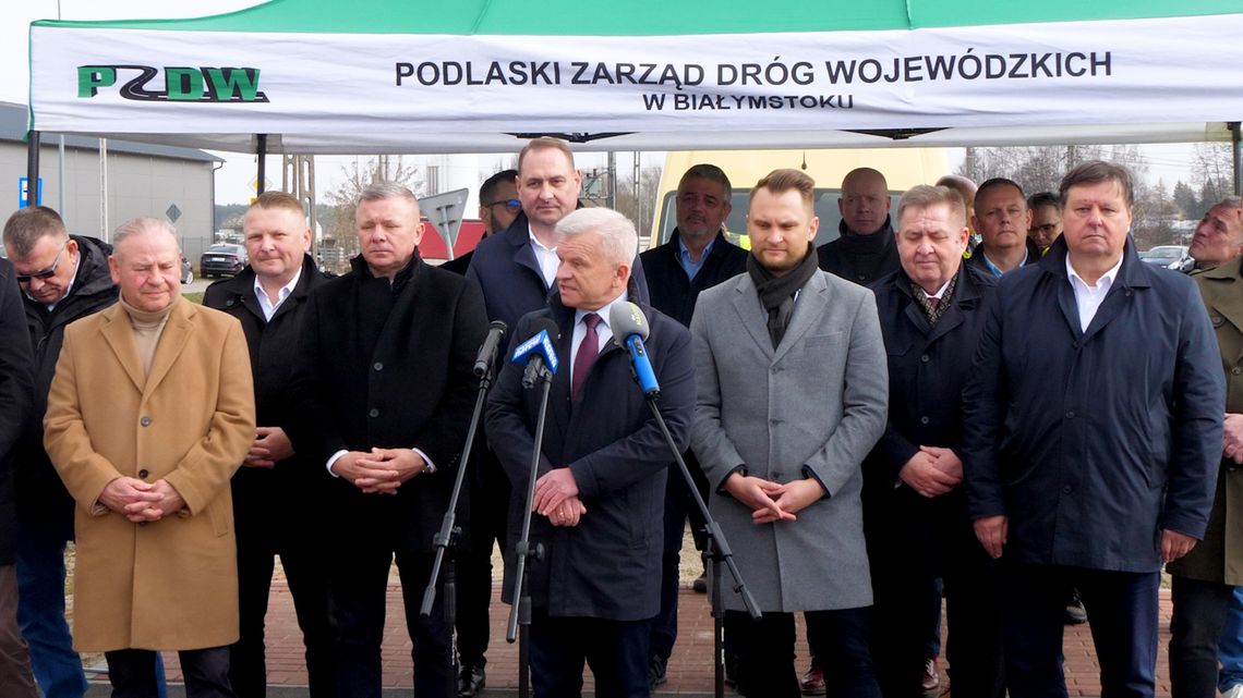 Otwarcie i podsumowanie inwestycji na drodze wojewódzkiej nr 677 Konarzyce – Śniadowo - [VIDEO]