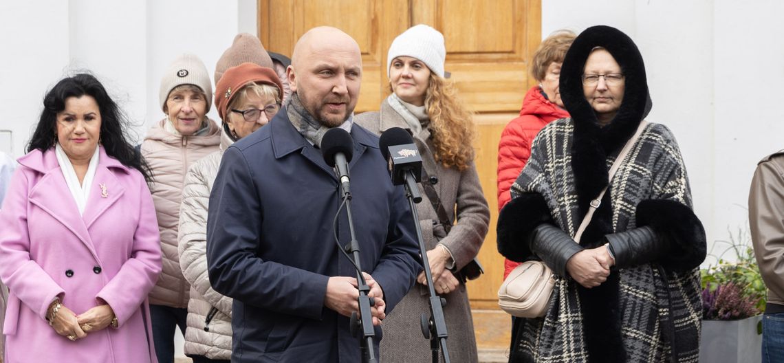Otwarcie nowo przebudowanych ulic w Turośni Kościelnej