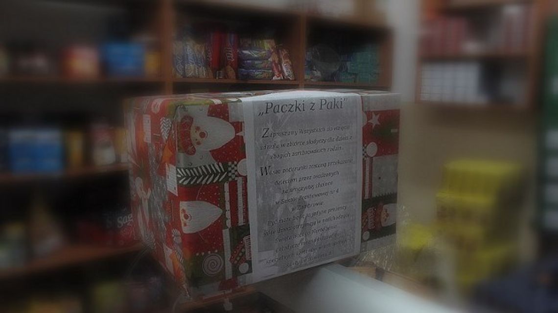 Paczki z paki- akcja świąteczna nabiera tempa.