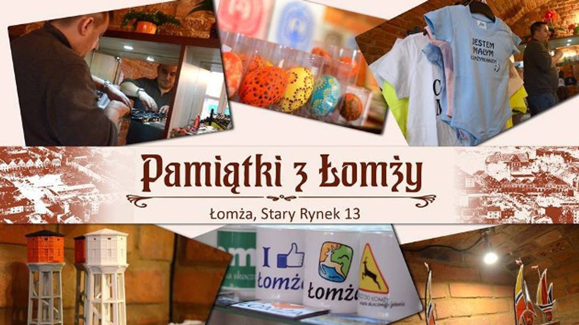 Pamiątki z Łomży przy Starym Rynku Pamiątki z Łomży przy Starym Rynku