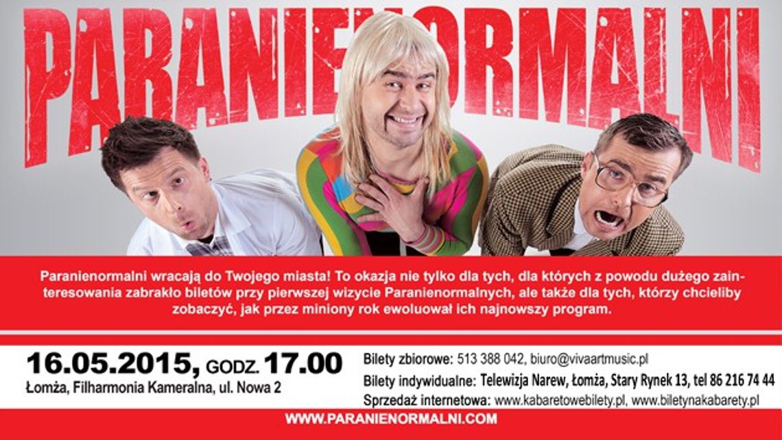 Paranienormalni wracają do Łomży - VIDEO