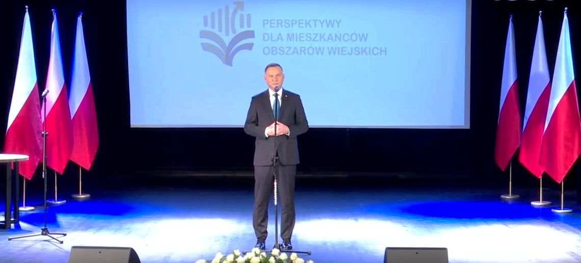 Perspektywa dla mieszkańców obszarów wiejskich - Prezydent RP Andrzej Duda w Kolnie [VIDEO i FOTO] 