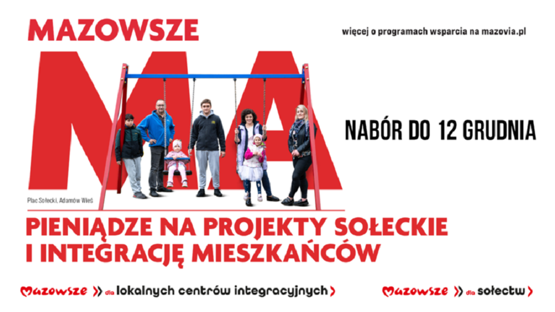 Pieniądze dla sołectw i na integrację mieszkańców – ruszają kolejne nabory do programów wsparcia!