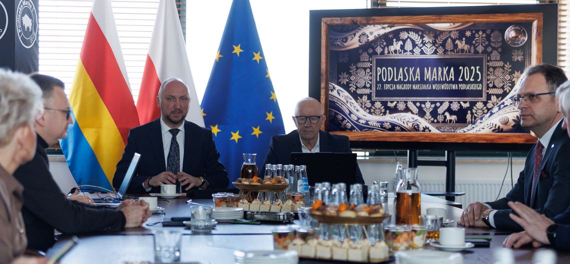 Pierwsze posiedzenie kapituły Podlaskiej Marki 2025 Pierwsze posiedzenie kapituły Podlaskiej Marki 2025