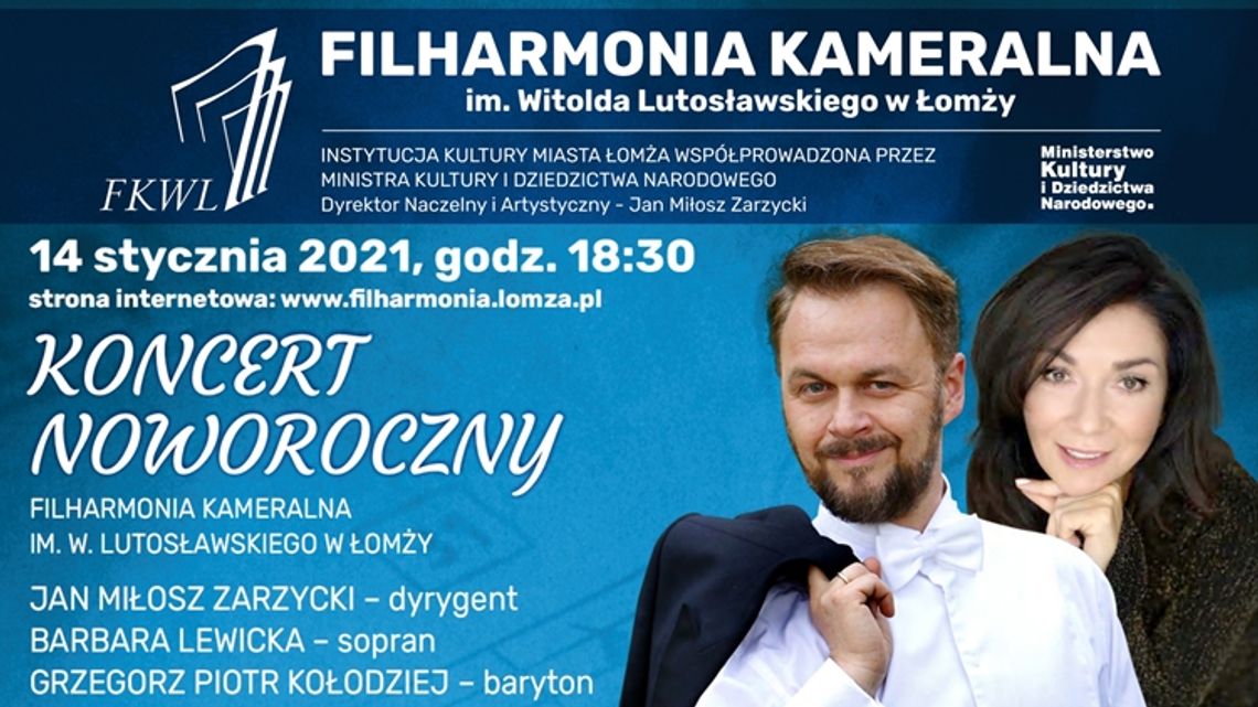 Pierwszy koncert w Nowym Roku w łomżyńskiej Filharmonii Kameralnej