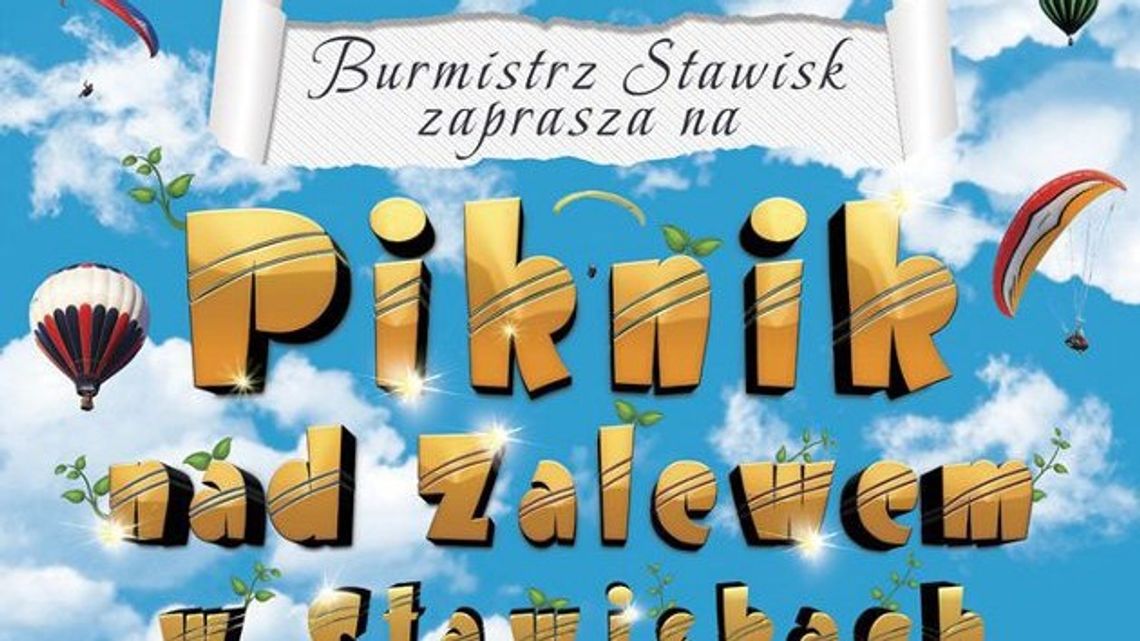 Piknik nad Zalewem w Stawiskach.