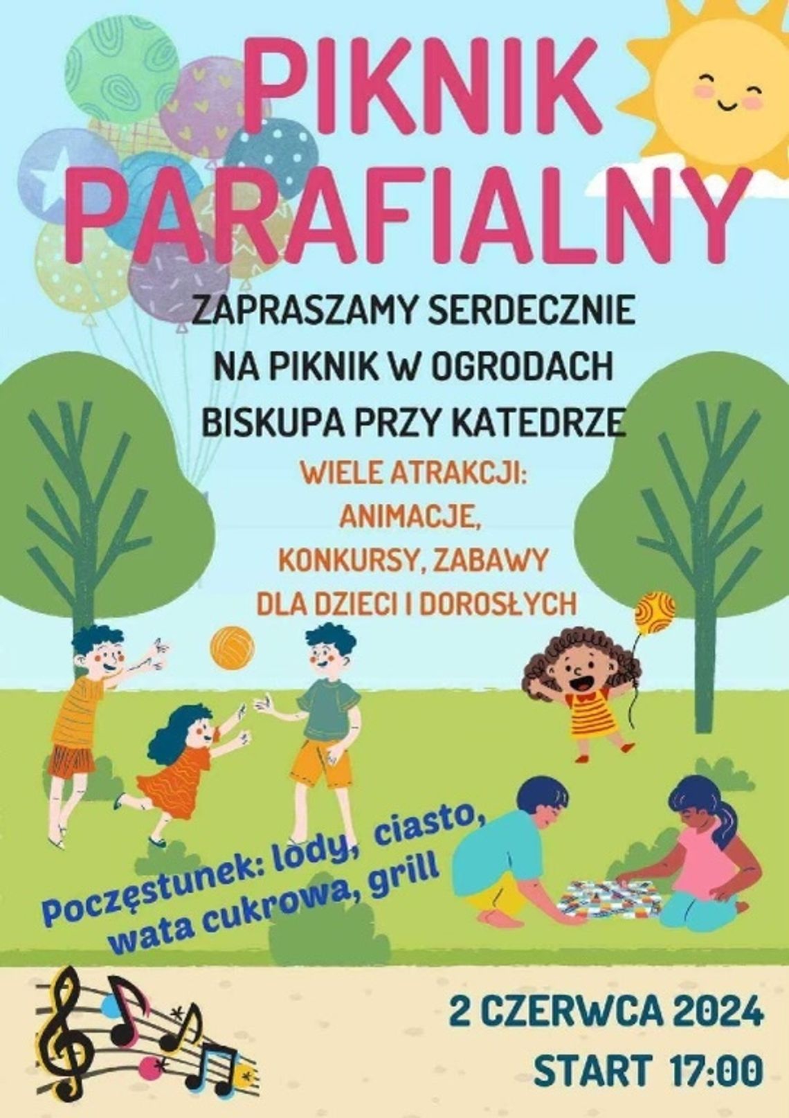 Piknik Parafialny z okazji Dnia Dziecka