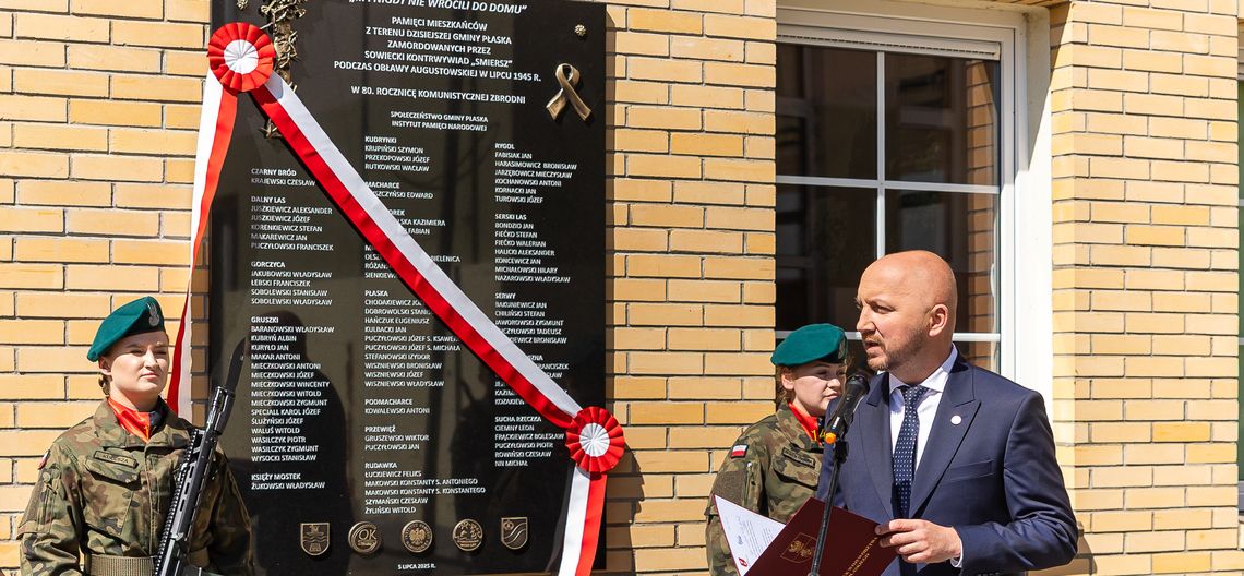 Płaska. Upamiętniono ofiary Obławy Augustowskiej