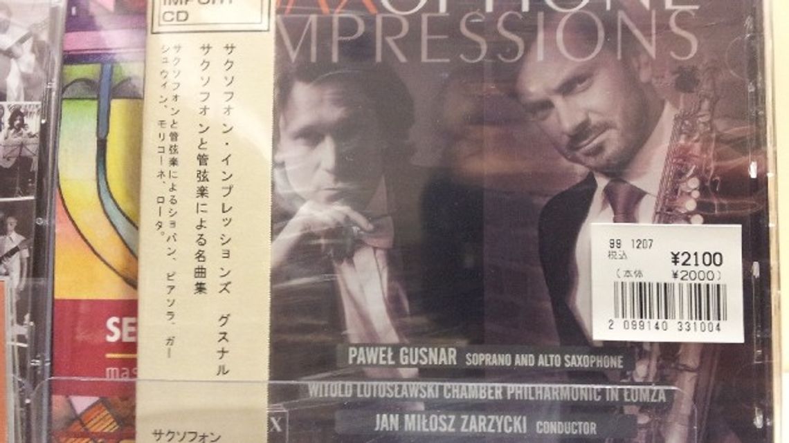 Płyta Łomżyńskich Filharmoników w dalekiej Japonii