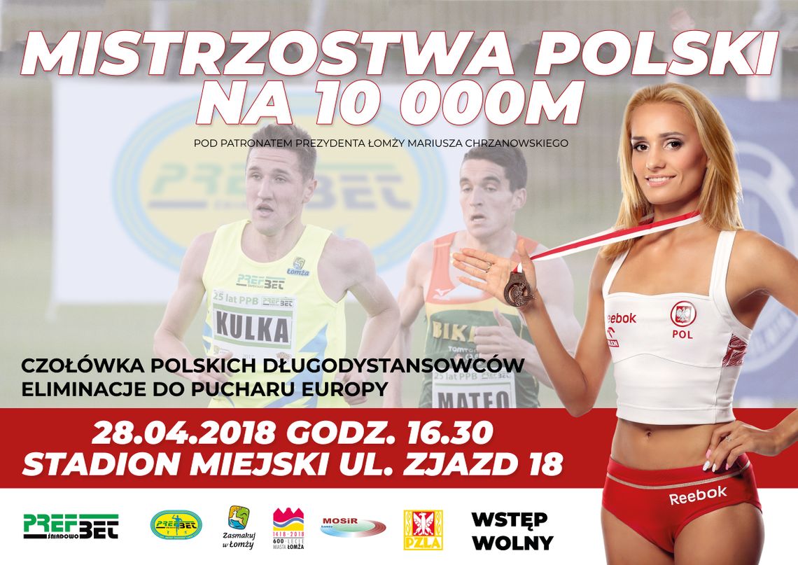 Po mistrzostwo Polski pobiegną w Łomży 