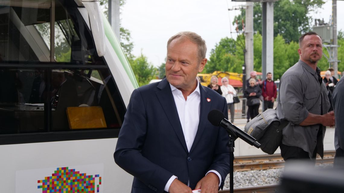 Pociągi wróciły do Łomży po 33 latach - [VIDEO]