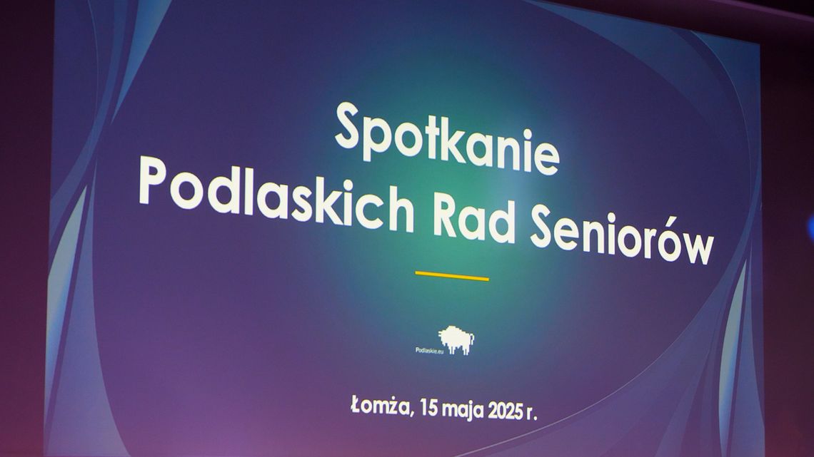 Podlaskie Rady Seniorów – Łomża centrum dyskusji o polityce senioralnej - [VIDEO]