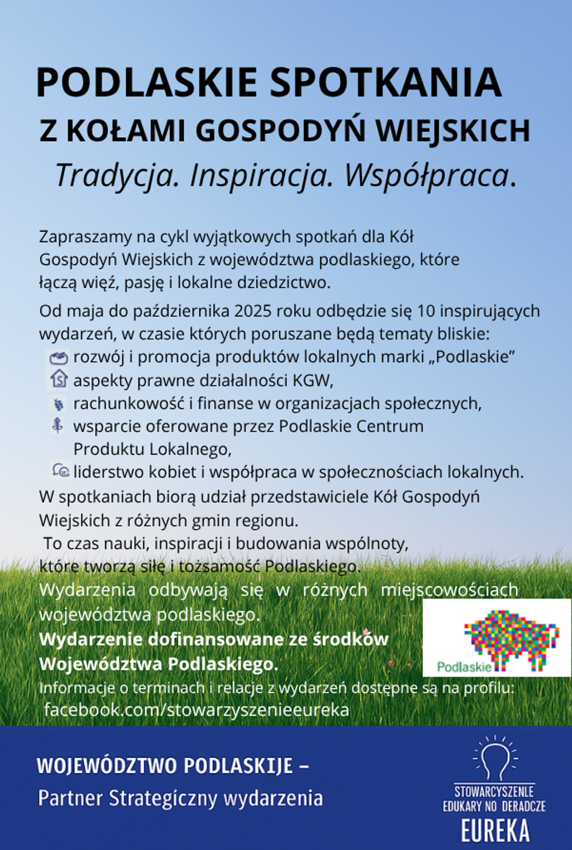 Podlaskie spotkania z Kołami Gospodyń Wiejskich – tradycja, inspiracja, współpraca