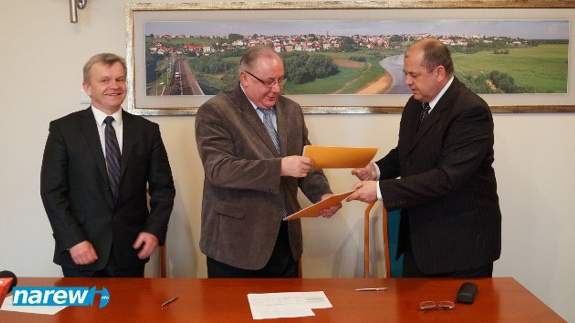 Podpisanie umowy na remont ulicy Browarnej