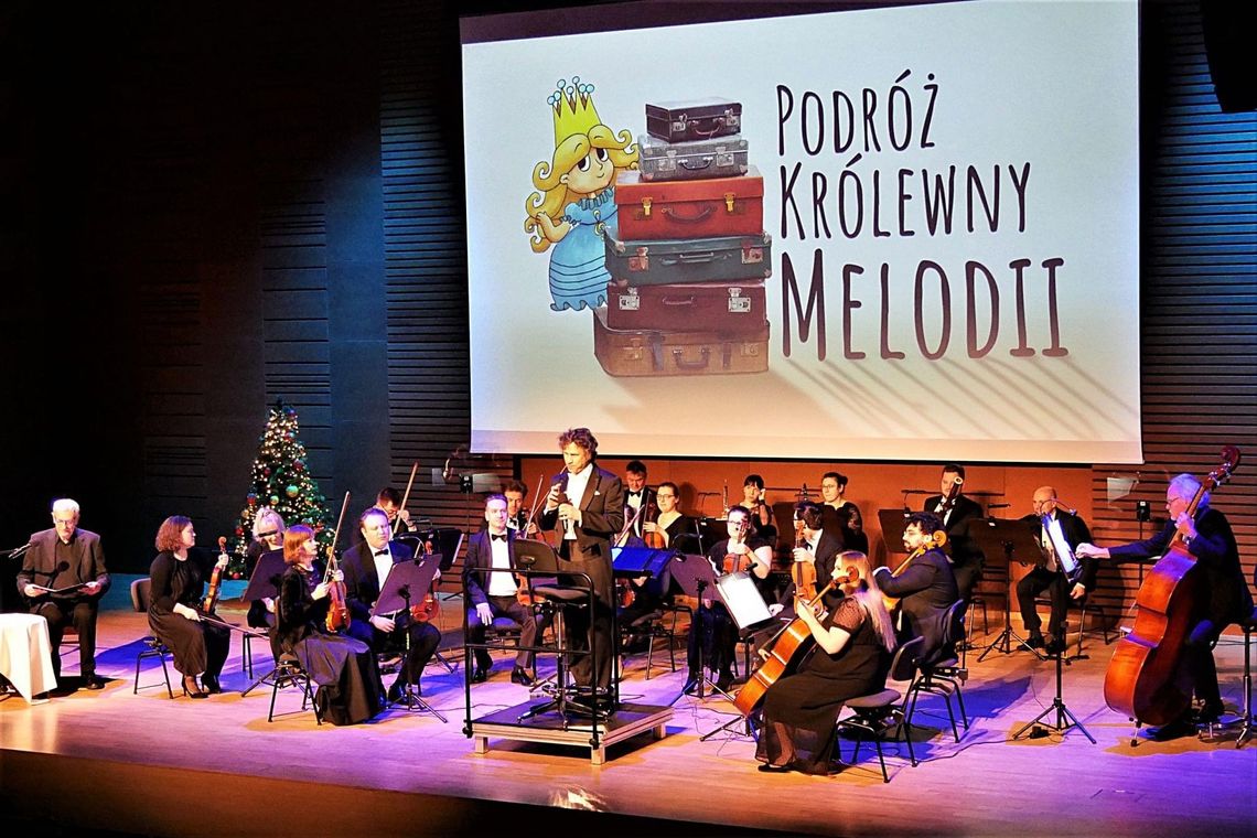 Podróż Królewny Melodii, czyli Mikołajkowy koncert w Łomżyńskiej filharmonii [VIDEO]