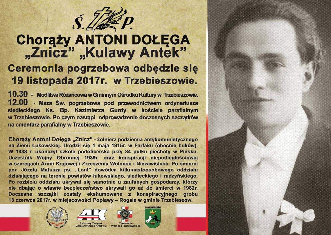 Pogrzeb Antoniego Dołęgi, ostatniego Żołnierza Wyklętego
