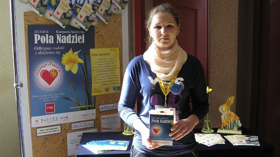 Pola Nadziei zakwitły w Wyższej Szkole Agrobiznesu Pola Nadziei zakwitły w Wyższej Szkole Agrobiznesu